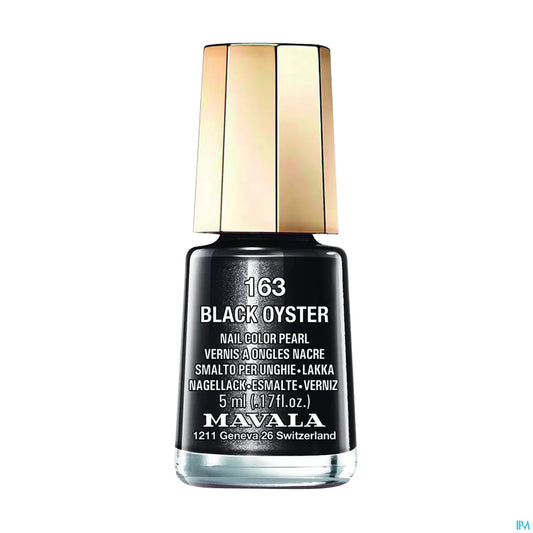 Mini Color Nail Polish Black Oyster 5 ml