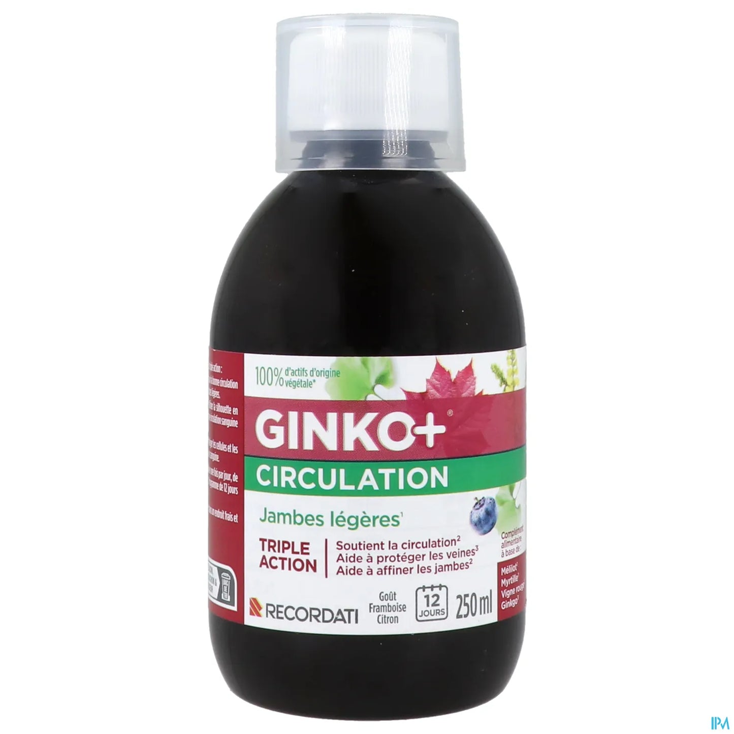 Ginko+ Circulation Jambes Lourdes 250ml