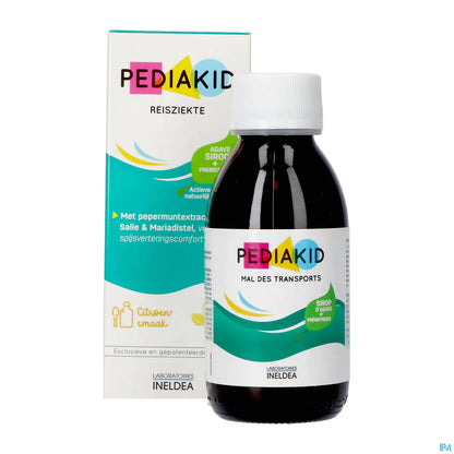 Ineldea Pediakid Nausea Vomiting Motion Sickness Syrup 125ml
