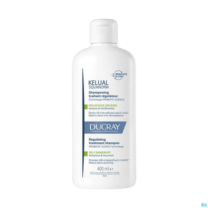Squanorm Shampooing Régulateur Pellicules Grasses 400 ml