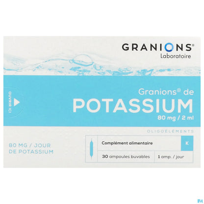 de Potassium 30 Ampoules