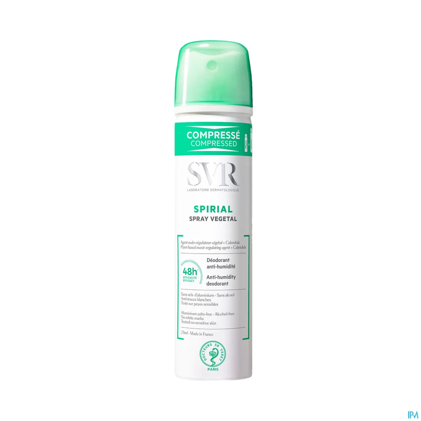 Spirial Déodorant Spray Végétal 75ml