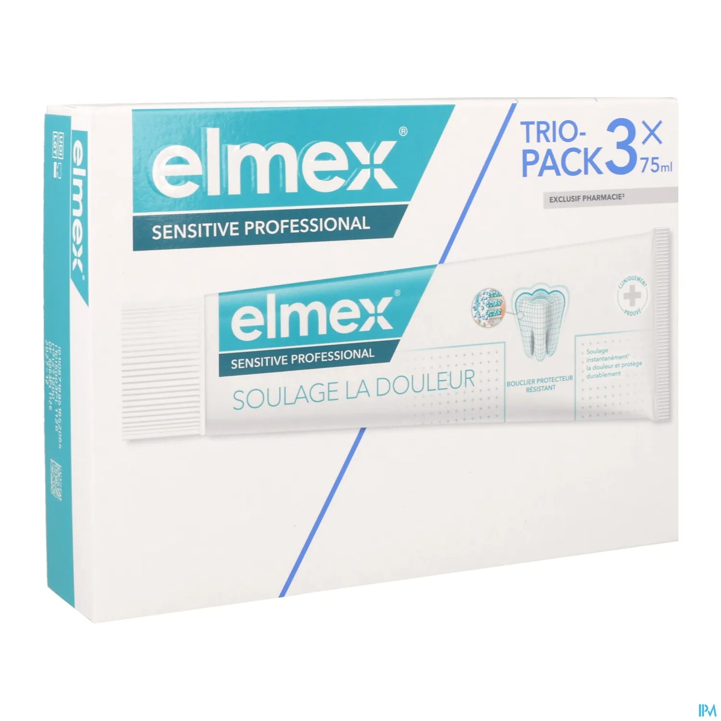 Elmex Dentifrice Sensitive Professional 3 x 75 mL