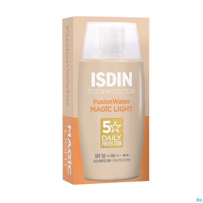 Fotoprotector Fusion Water Color SPF50 50ml - Teinte Light