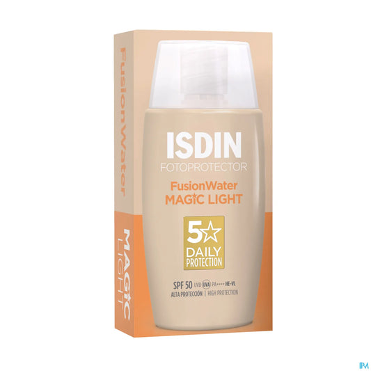 Fotoprotector Fusion Water Color SPF50 50ml - Teinte Light