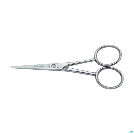 Ciseaux Moustache Droit 11.5cm Inox