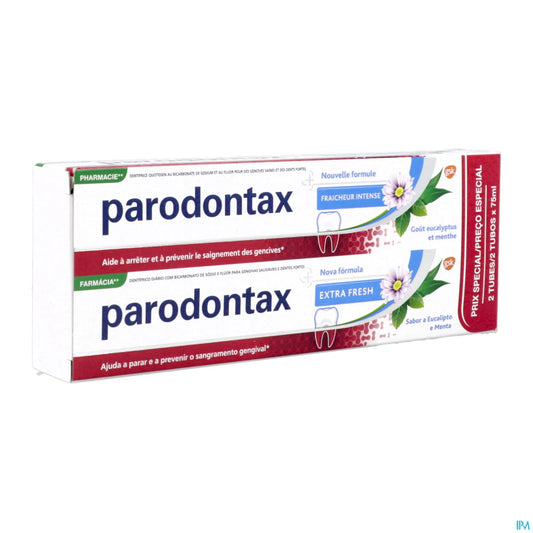 Intense Freshness Toothpaste 2x75ml