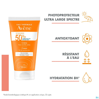 Crème Très Haute Protection SPF50+ 50mL