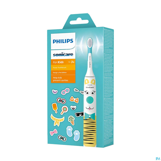 Philips Sonicare For Kids HX3601/01 Brosse à Dents Électrique Avec Stickers Dès 3 Ans