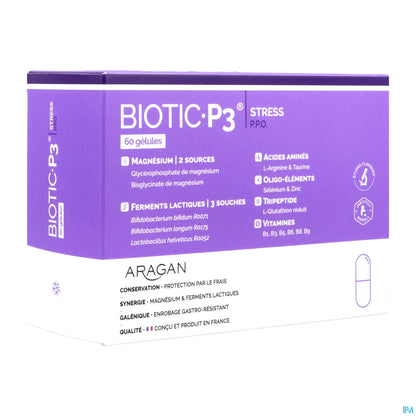 Biotic P3 Stress Capsules 40