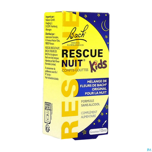 Fleurs de Bach Rescue Nuit Kids Gouttes 10ml