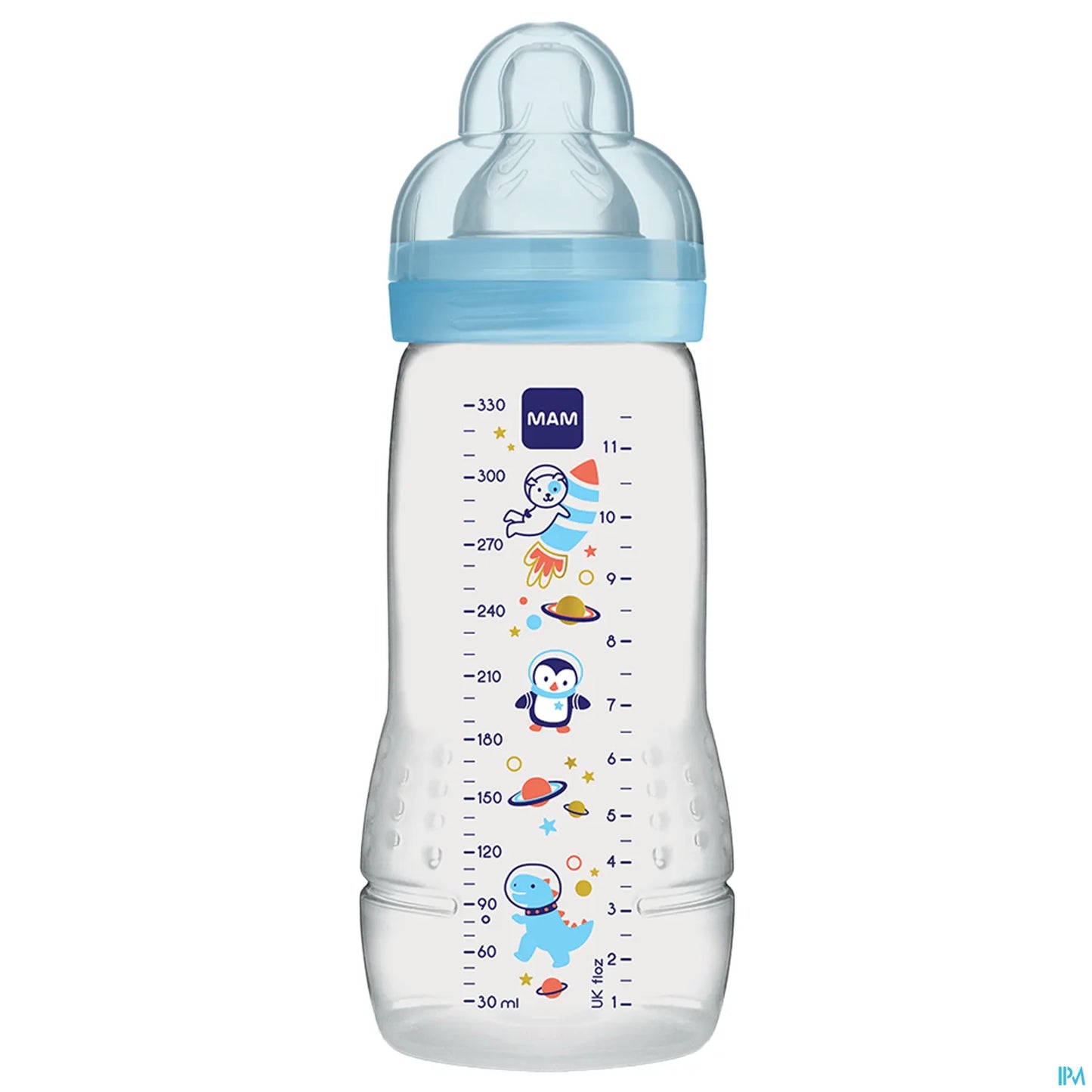 Biberon +6 Mois Bleu Débit X Easy Active 330ml