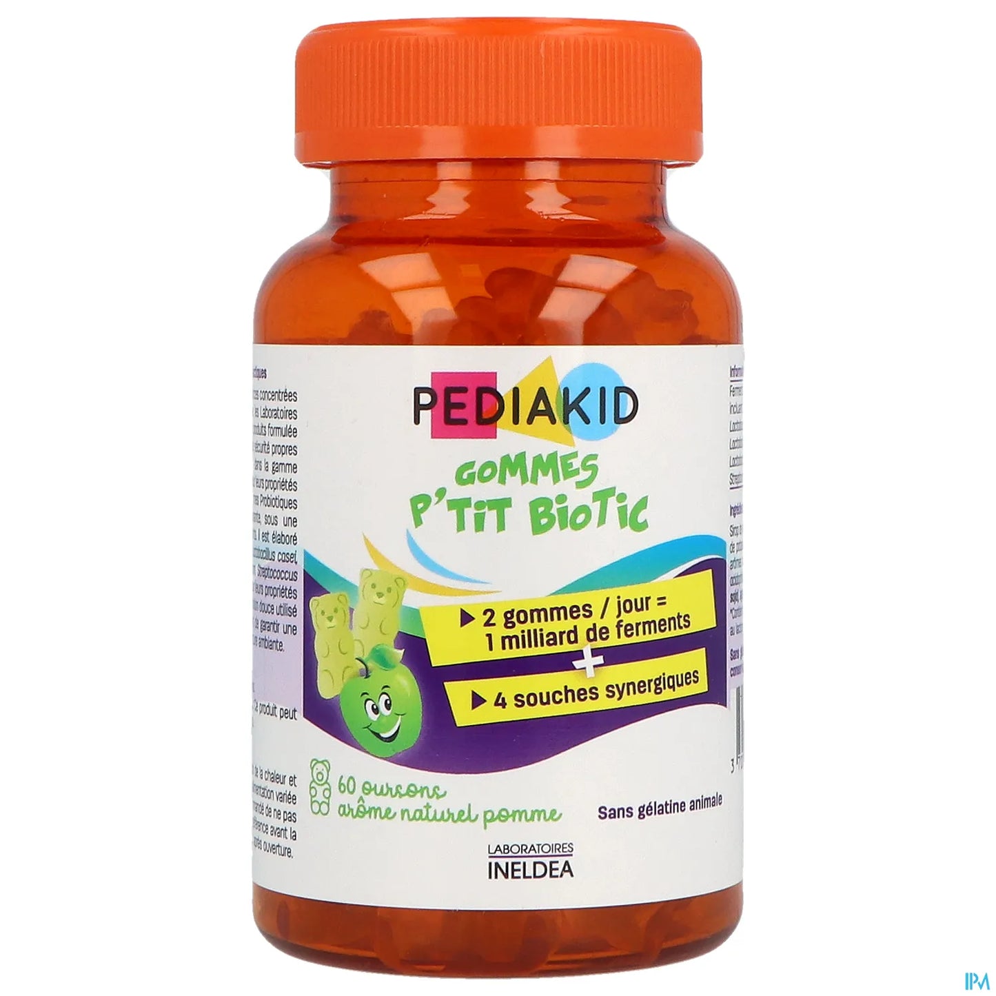 Gommes P'tit Biotic 60 Gommes