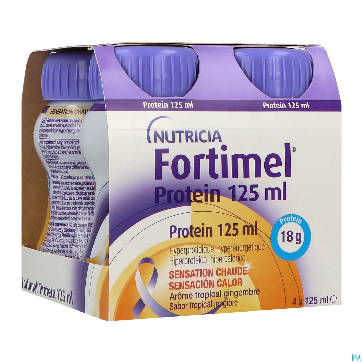 Fortimel Protein Sensation 2,4 kcal Tropical 4 x 125 mL