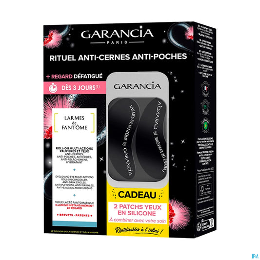 Garancia Coffret Larmes de Fantôme Roll On 10 mL + 2 Patchs Yeux