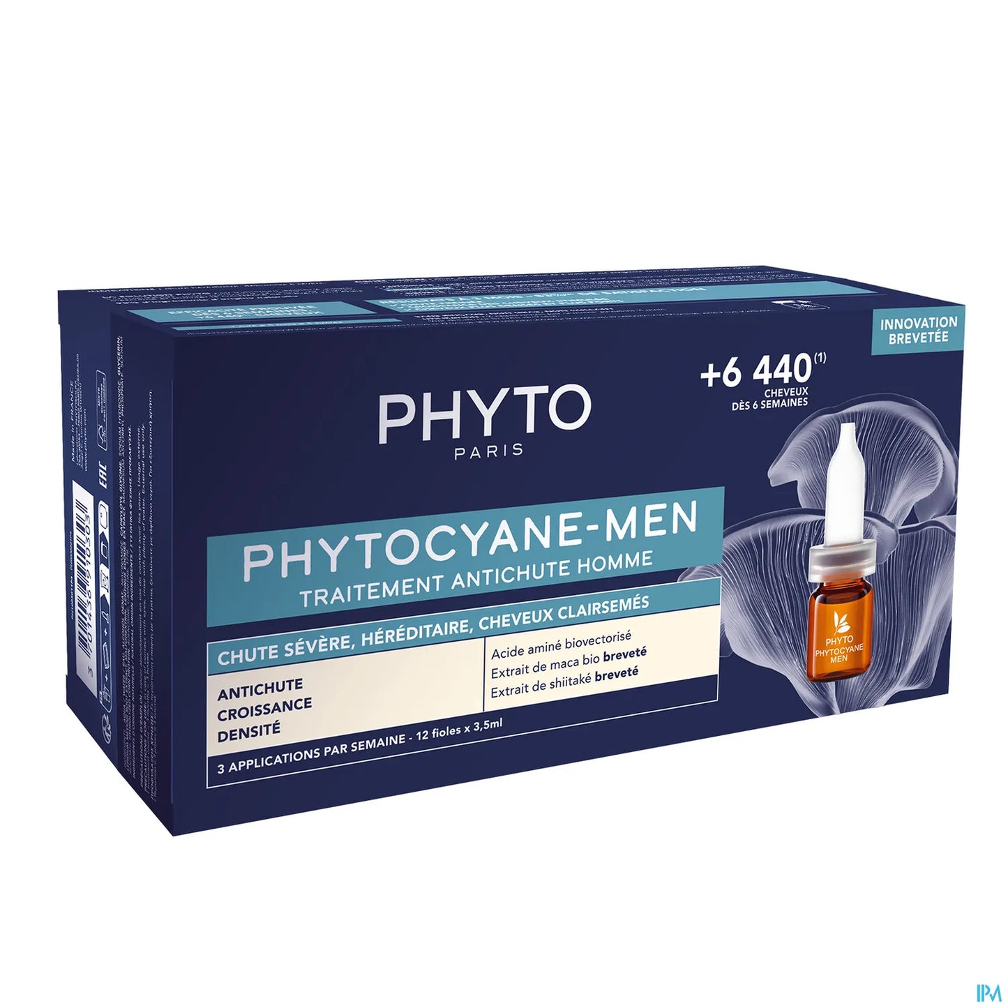 PhytoCyane Traitement Anti-Chute Homme 12x3,5ml