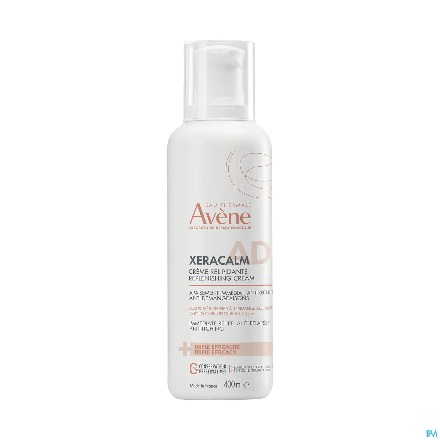 Avène XeraCalm A.D Crème Relipidante 400 mL
