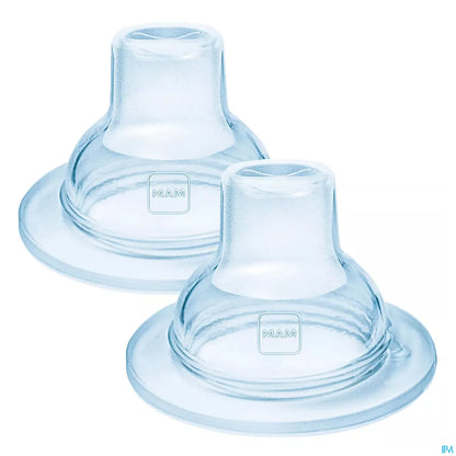 Tétine Silicone Bec Anti-Fuite 4mois+ x2