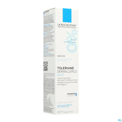 Toleriane Dermallergo Nuit Crème Visage 40ML