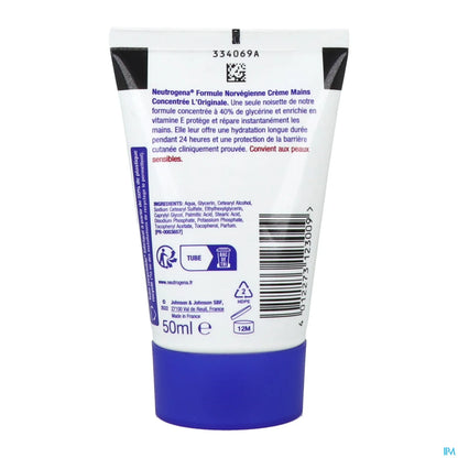 Crème Mains Concentrée Parfumée 50ml