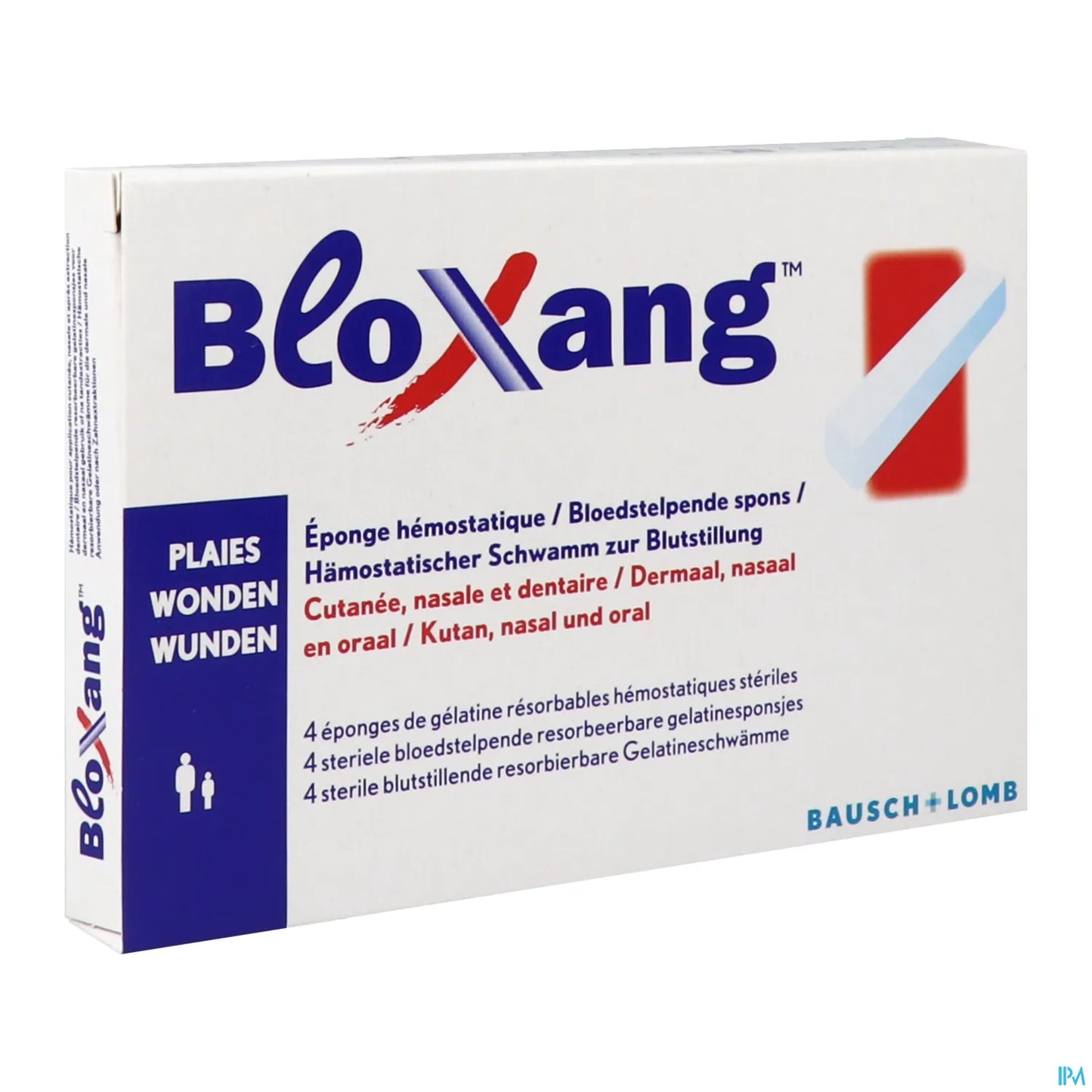 Bausch & Lomb Bloxang Eponge Hémostatique Bte/4