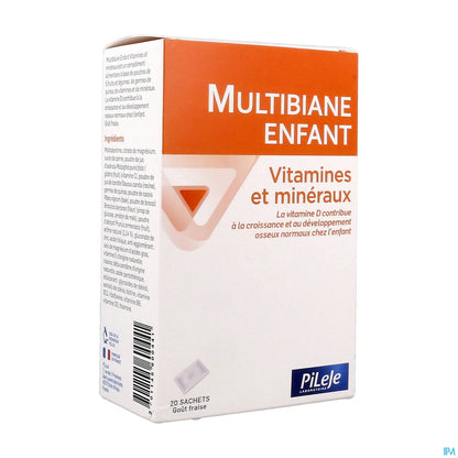 Multibiane Enfant Vitamines Et Minéraux 20 Sachets