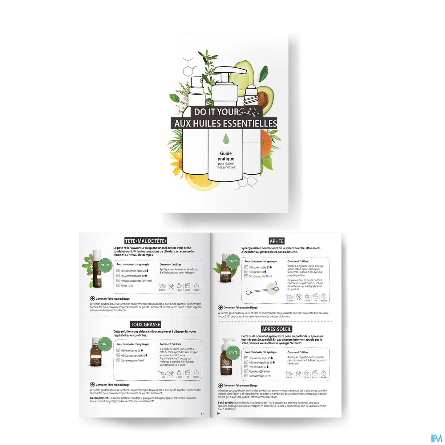 Livre Do It Yourself aux Huiles Essentielles