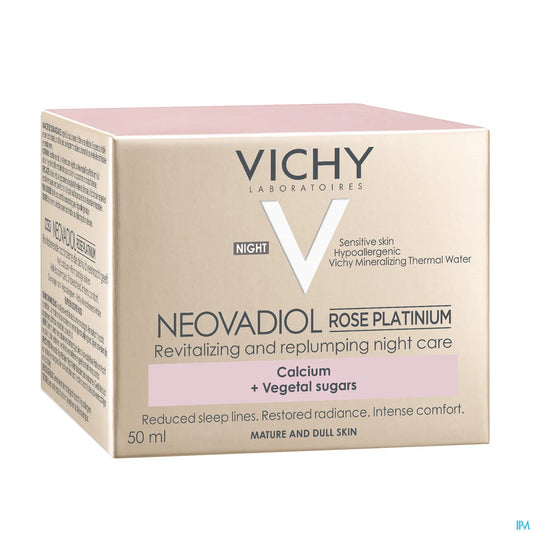 Neovadiol Rose Platinium Crème Nuit Revitalisante Repulpante 50ml