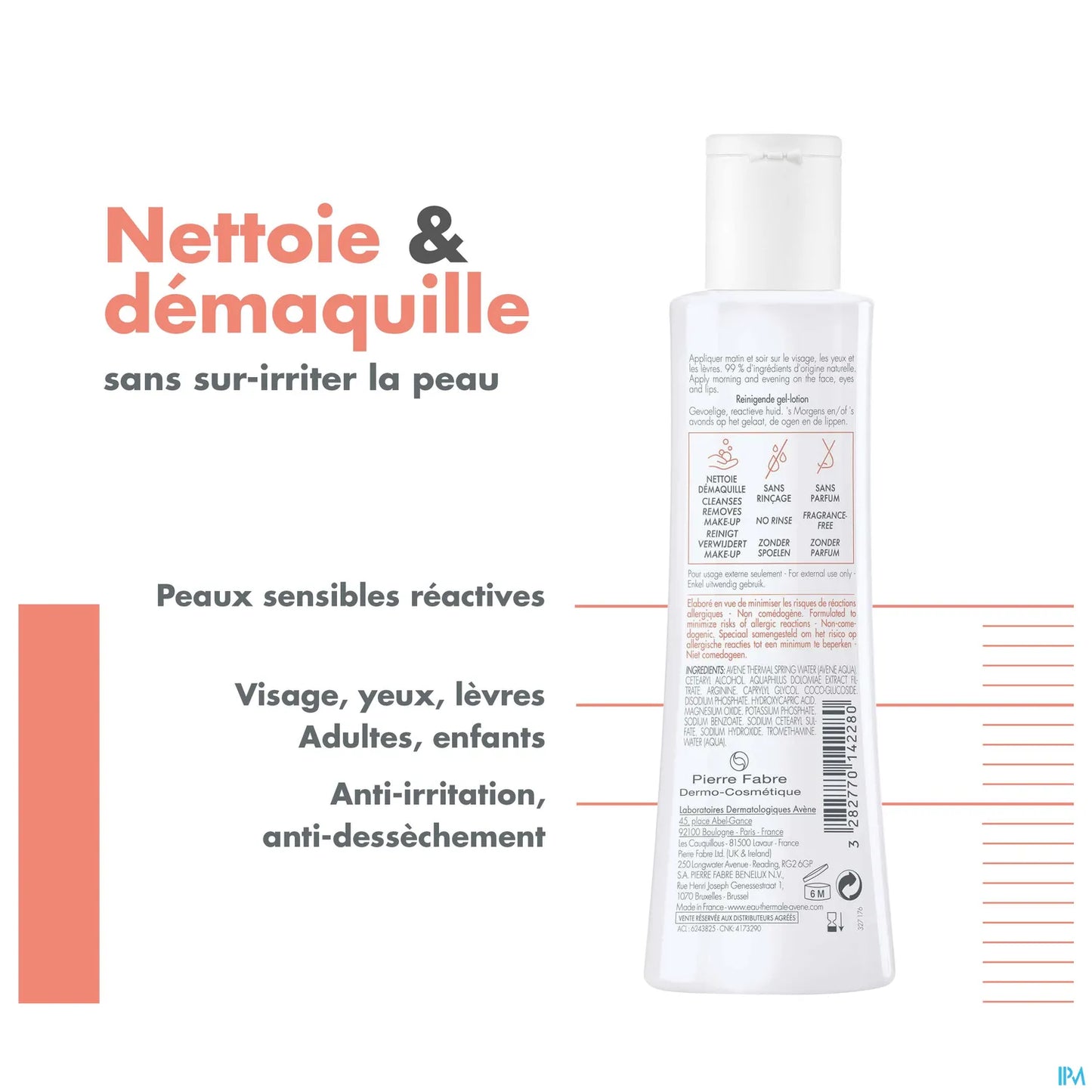 Tolérance Extrêmement Doux Nettoyant 200ml