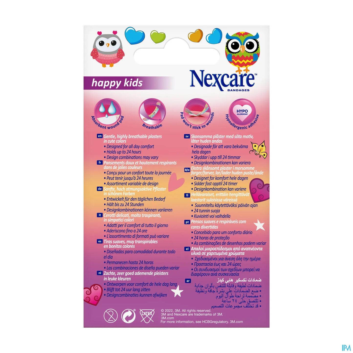 3M Nexcare Happy Kids Unicorn 20 cerotti