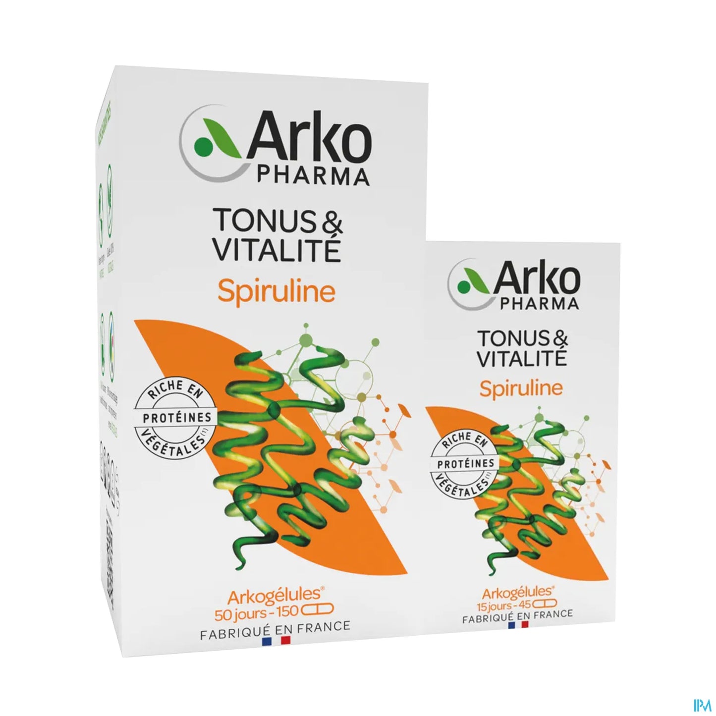 Spiruline Bio Gélules Boîte 150 + 45 Unités