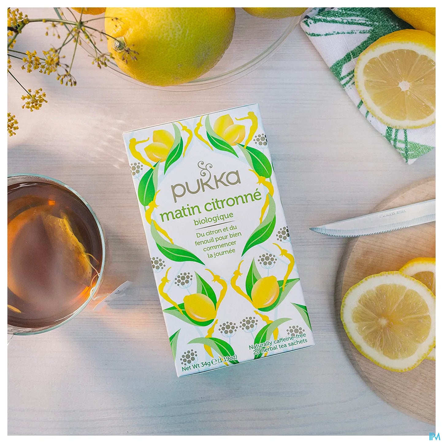 Infusion Matin Citronné Bio 20 Sachets