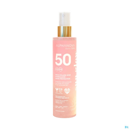 Huile Solaire SPF50 Scintillante Rose 125ml