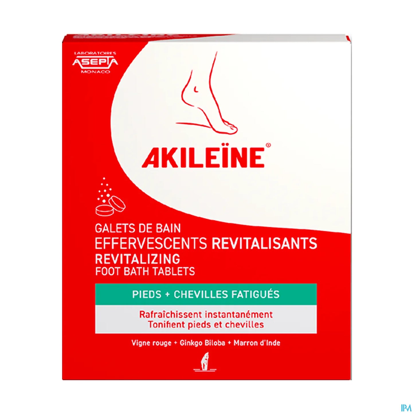 Galets de Bain Effervescents Revitalisants 6 Unités 20g