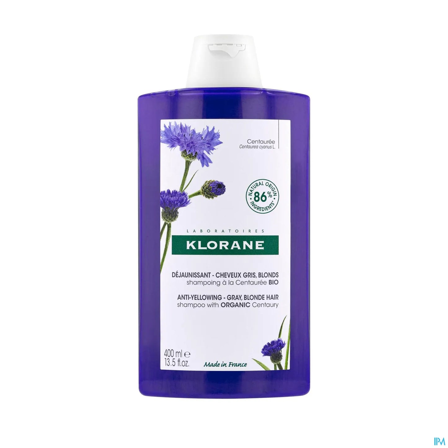 Shampooing Antijaunissant à la Centaurée Bio 400ml