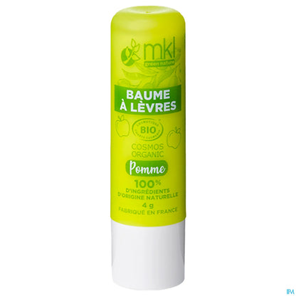 Green Nature Baume Lèvres Bio Pomme 4g