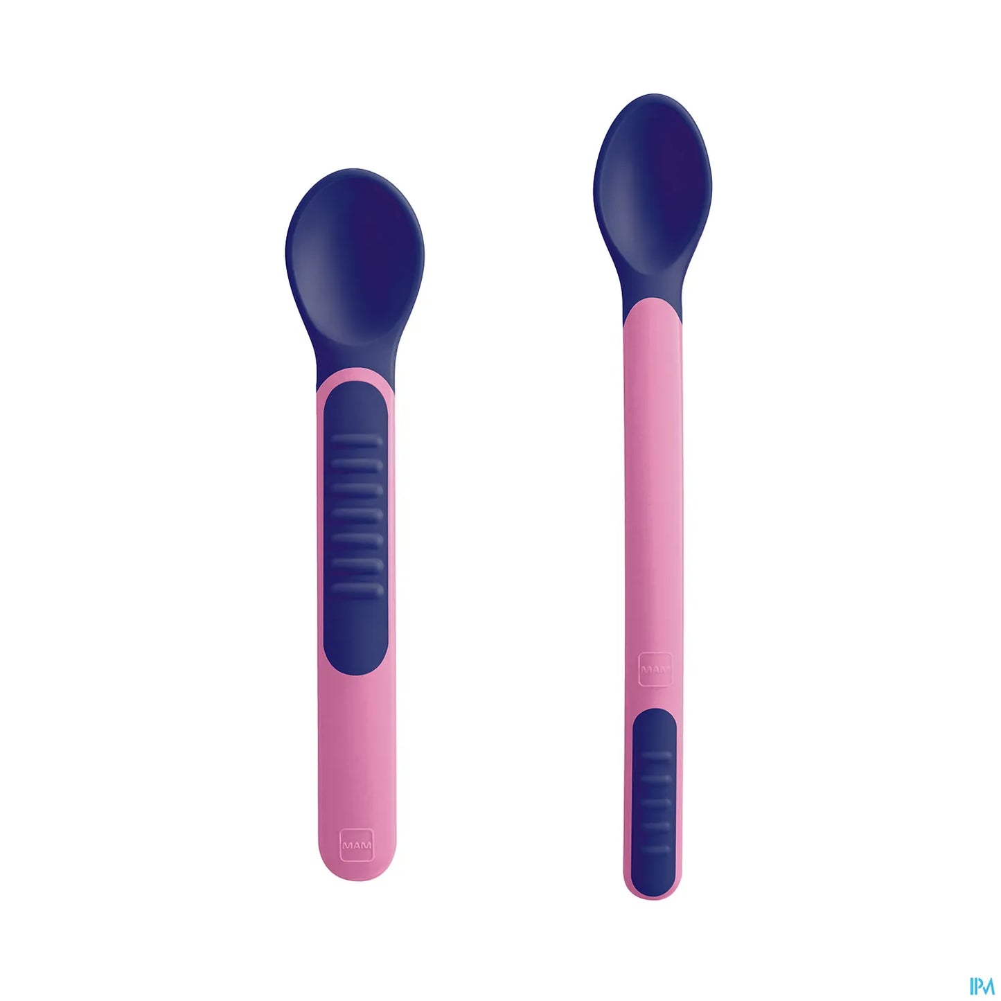 Cuillère Thermo-Sensible Verte et Housse x2