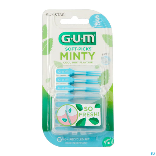 GUM Soft-Picks Comfort Flex Cool Mint Small 40 Units