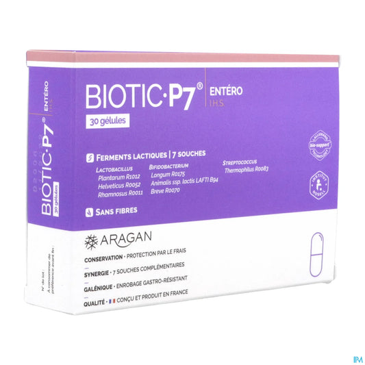 Probiotic 7 Entero Gélules Santé Digestive 30 unités