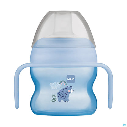 Tasse à Bec Souple +6 Mois Jaune Motif Renard 150ml