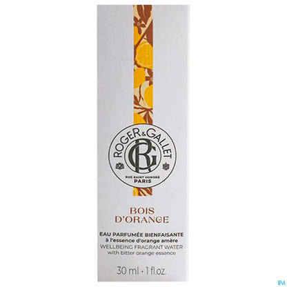 Eau Parfumée Bienfaisante Bois D'Orange 30ml