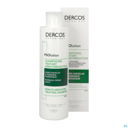 Dercos PSOlution Shampooing Traitement Kératoréducteur 200ml