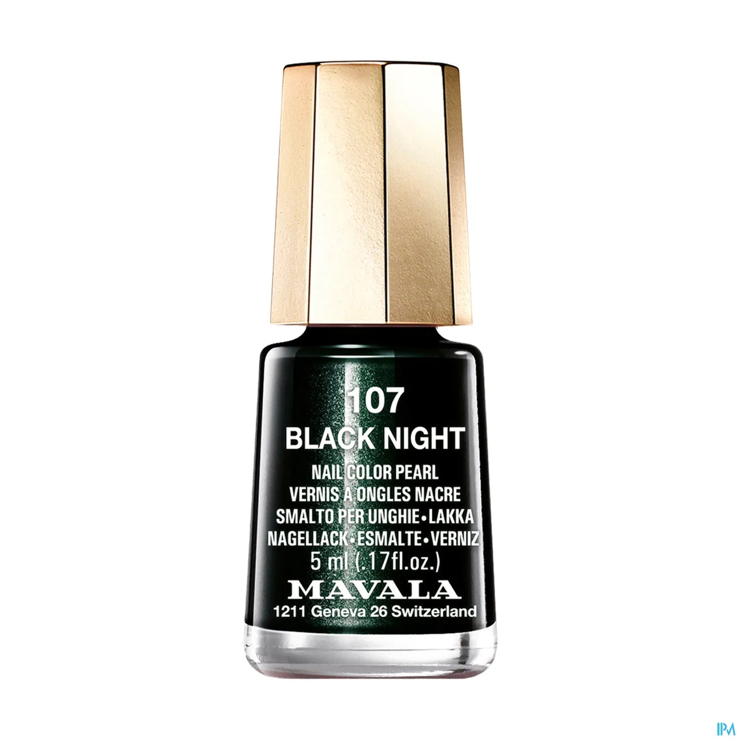 Mavala Vernis à Ongles Mini Color Black Night 107 5 mL