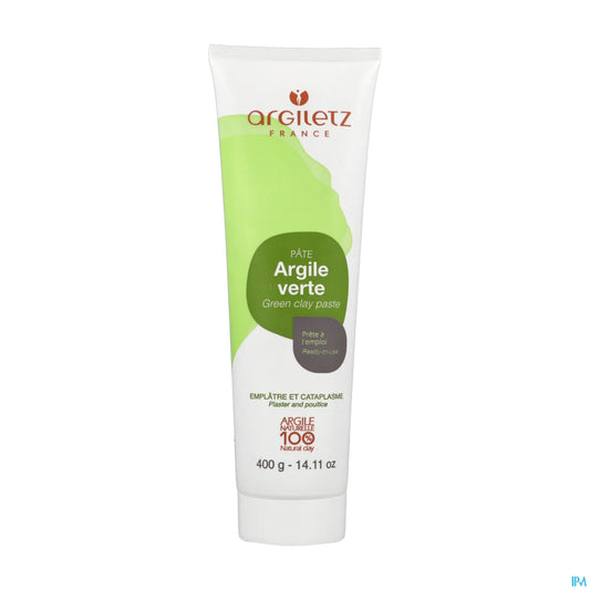 Pâte Argile Verte Tube 400g