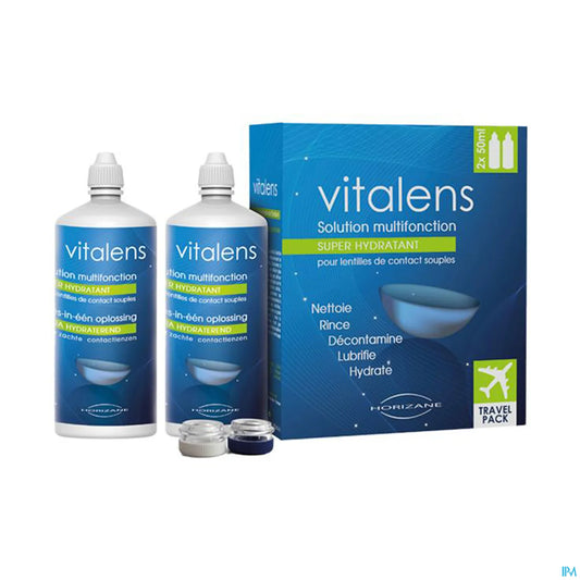 Horizane Vitalens Solution Multifonction 50ml x 2