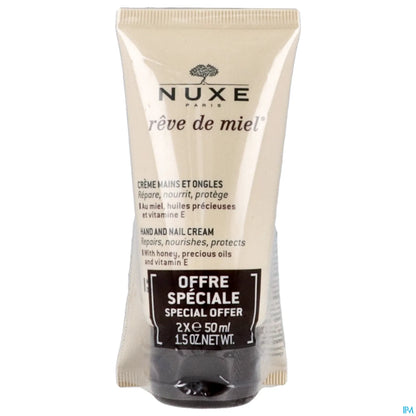 Rêve de Miel Crème Mains et Ongles 2 x 50ml