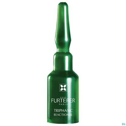 Triphasic Traitement 2 En 1 Antichute Réactionnelle 12 Ampoules 5 Ml