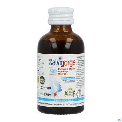 Salvigorge 2Act Spray senza alcol 30 ml