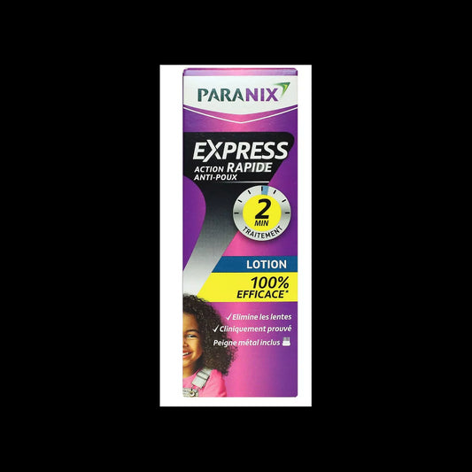Express 2 Min Lotion Anti-Poux 95ml Avec Peigne