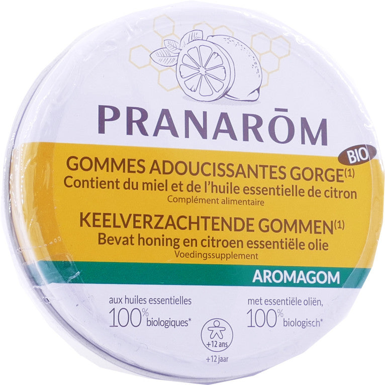 Aromagom Organic Lemon Honey Softening Gums 45g
